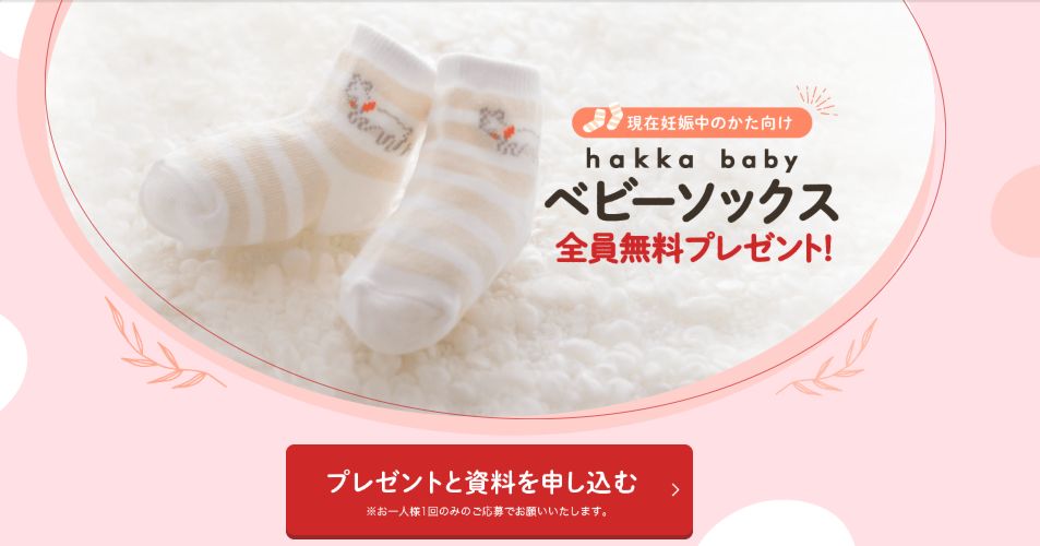 こどもちゃれんじhakkababyのベビーソックス