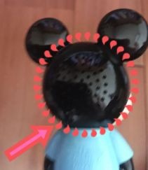 ワールドファミリー(DWE)のおしゃべりミッキペンの裏
